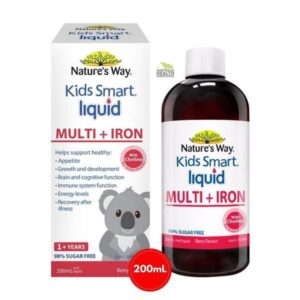 Nature's Way Kids Smart Multi Iron Liquid - Bổ sung sắt và các vi chất cần thiết cho trẻ nhỏ